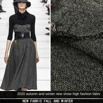 2020. aasta Euroopa ja Ameerika stiilis sügisel ja talvel uue haute couture moe kleit seelik käsitöö DIY riie