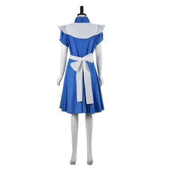 2022 Uus CosDaddy Alice In Wonderland Cosplay Kostüüm Blue Neiu Kleit Täiskasvanud Naiste Tüdruk Halloween Karnevali Kostüümid 3