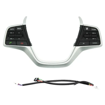Auto Bluetooth Kontrolli Nupp Helitugevuse reguleerimine Telefoni Kanal Püsikiirusehoidja roolil Nupud Hyundai Elantra 1.6 L