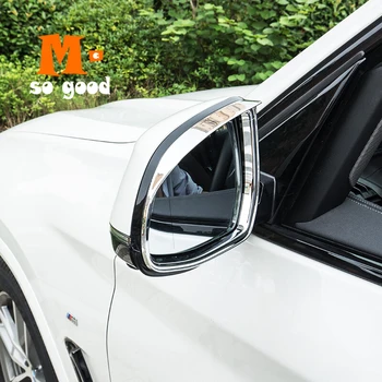 BMW X3 G01 X4 G02 ABS Plastik Kroom 20182019 Rearview Mirror Blokeerida Vihma Kulmu Kate Sisekujundus auto Vormimise Tarvikud Kleebis