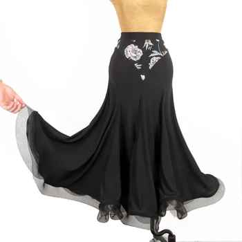 Daamid Kaasaegne Valss Standard Flamenco must tantsusaal tantsu seelik salsa kleit Professionaalne seelikud naiste kleidid seelik