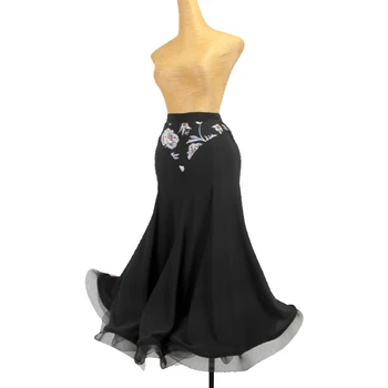 Daamid Kaasaegne Valss Standard Flamenco must tantsusaal tantsu seelik salsa kleit Professionaalne seelikud naiste kleidid seelik 1