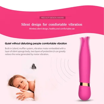 Dildo Vibraator Naise Tupe Stimuleerimine Täiskasvanud Toodete G Spot 10 Kiirused Sex Lelud Kliitori Massager Naine Masturbator 3