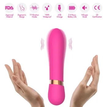 Dildo Vibraator Naise Tupe Stimuleerimine Täiskasvanud Toodete G Spot 10 Kiirused Sex Lelud Kliitori Massager Naine Masturbator 4