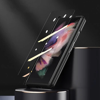 Juhul Karastatud Film Samsung Galaxy Z Murra 3 5G Kokkuklapitavad Ekraan Telefoni Kaas Jalg Shell Film Integreeritud Juhtudel 4