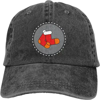 Jõulud Ladustamine Baseball Caps Unisex Kauboi Müts Casquette Ühise Põllumajanduspoliitika Vintage Reguleeritav Mood Must