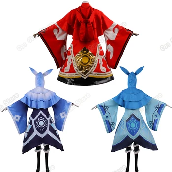 Kuum Mäng Genshin Mõju Hilichurl Abyssal Mage Cosplay Kostüüm Halloween Kleit Performance Naiste Riided Genshin Mõju Ülikond