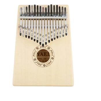 Kõrge Kvaliteediga 17 Võti Kalimba Kuusk Ainult Ülemine Tahke Pöidla Klaver Mbira Füüsiline Klaviatuur Sõrme Löökpillid muusika Instrument