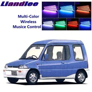 LiandLee Auto Mulje Salongi Põranda Dekoratiivsed Istekohti Aktsent Ümbritseva Neoon valgus Mitsubishi Minica Toppo
