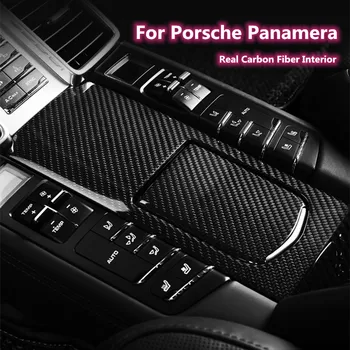Näiteks Porsche 14-16 Panamera Reaalne süsinikkiust Interjööri Päris Carbon Fiber Uks Sisekujundus superauto neid-klassi reaalne süsinikkiust interjööri