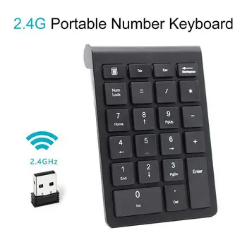 RF304 Number Klaviatuuri Pad Plug Mängida 22 Võtmed USB-2.4 G Number Klaviatuur Ultra-õhuke Number Klaviatuuri ARVUTI Sülearvuti Number Pad