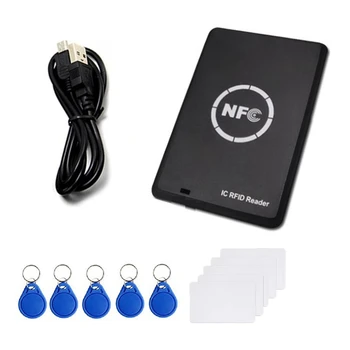 RFID-Koopiamasina Paljundusaparaat Keyfob NFC Smart Card Lugeja Kirjanik 13.56 Mhz Krüpteeritud Programmeerija USB UID EM4305 Kaardi Sildi Koopia