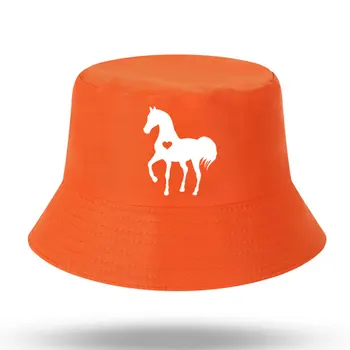 Süda hobune Prindi hobuse armastaja ratsaspordi kingitused Mehed Naised Kopp Müts Väljas Püük Kork Kalamees Müts Naiste Kalapüük Müts 3