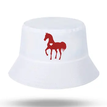Süda hobune Prindi hobuse armastaja ratsaspordi kingitused Mehed Naised Kopp Müts Väljas Püük Kork Kalamees Müts Naiste Kalapüük Müts 4