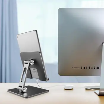 Tablett Arvuti Stand Laisk, Kokkupandavad Alumiiniumist Töölaud Bracket For IPad Pro 12.9 11 10.2 Õhu Mini Samsung Xiaomi Mi-Padi Huawei 2022