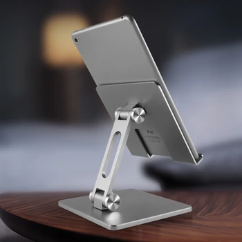 Tablett Arvuti Stand Laisk, Kokkupandavad Alumiiniumist Töölaud Bracket For IPad Pro 12.9 11 10.2 Õhu Mini Samsung Xiaomi Mi-Padi Huawei 2022 3
