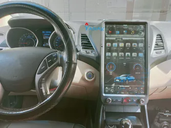 Vertikaalne ekraani auto raadio-video-player-Hyudnai Elantra 2013-2017 Android auto GPS Navigatsiooni Tesla multimeedia audio player